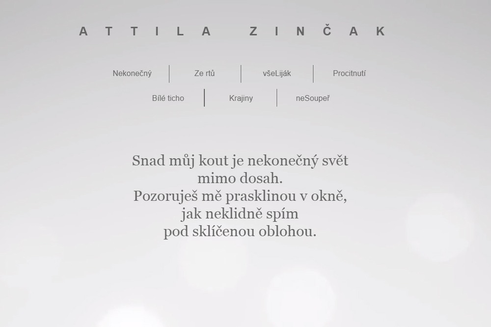 Básně - Autorský web