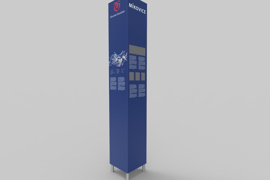 Orientační systém pro Uherské Hradiště