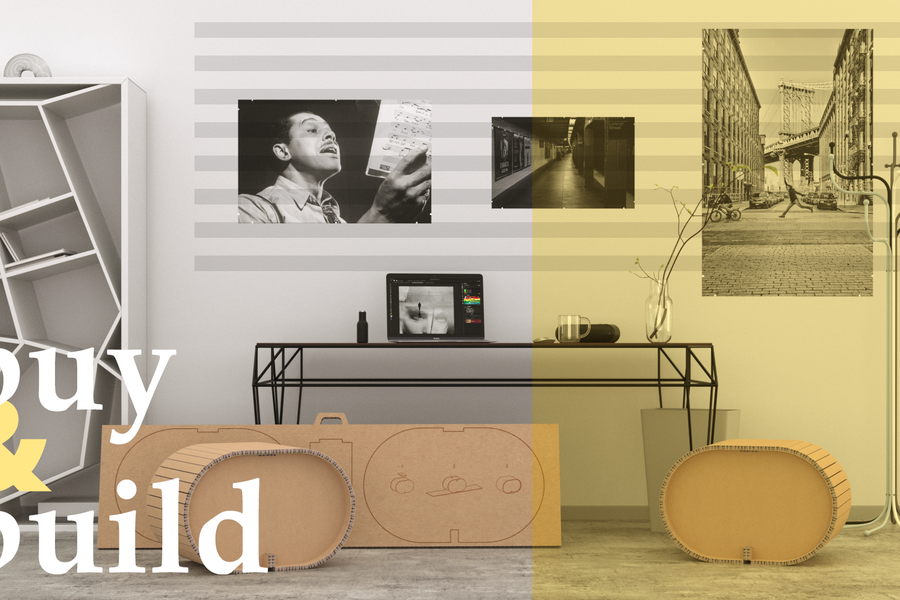 buy & build - paper furniture