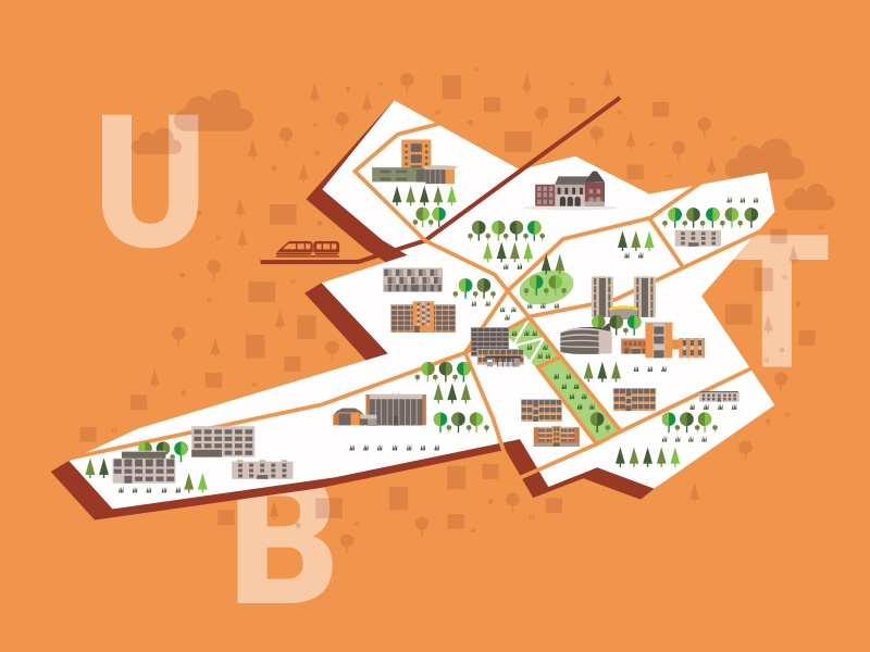 Interaktivní mapa UTB