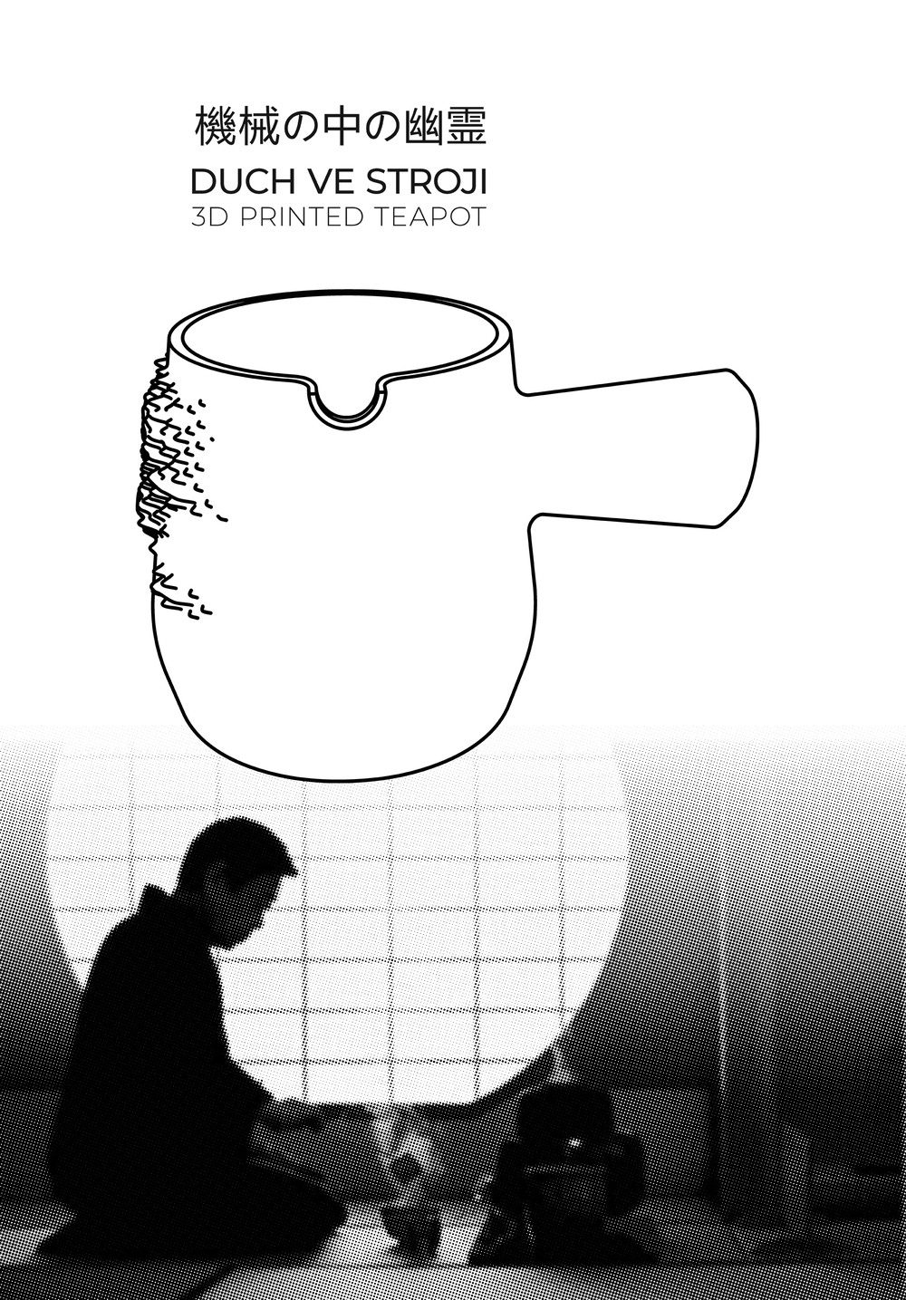 FOODPRINT – Čajová konvička (3D tisk)