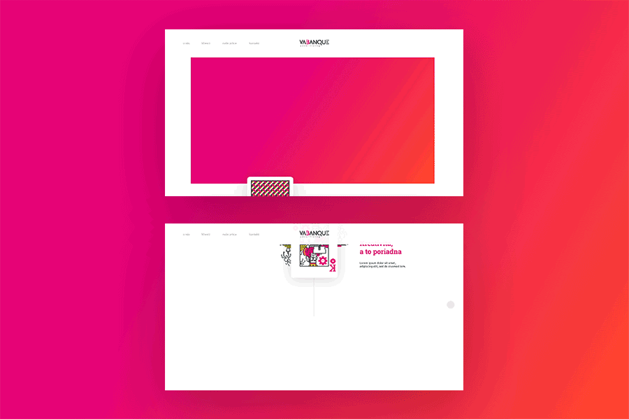 Vabanque – redesign webu