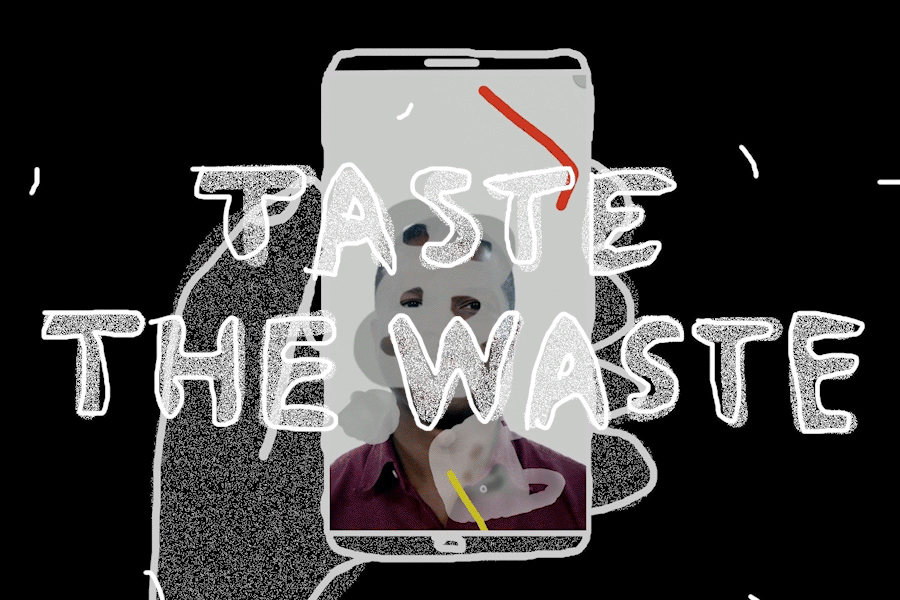 TASTE THE WASTE: Face filters