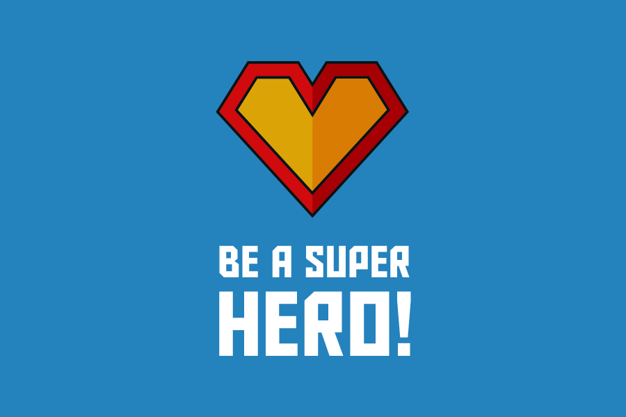Be a superhero!
