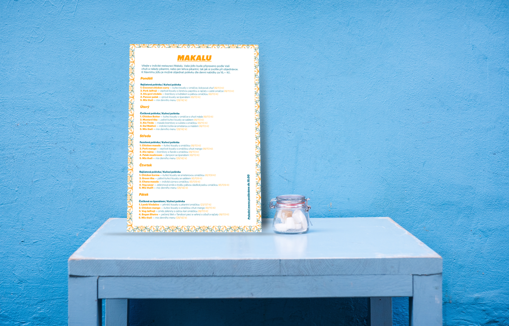 Týdenní menu
