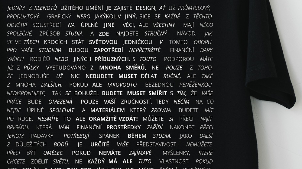 Atelierové triko
