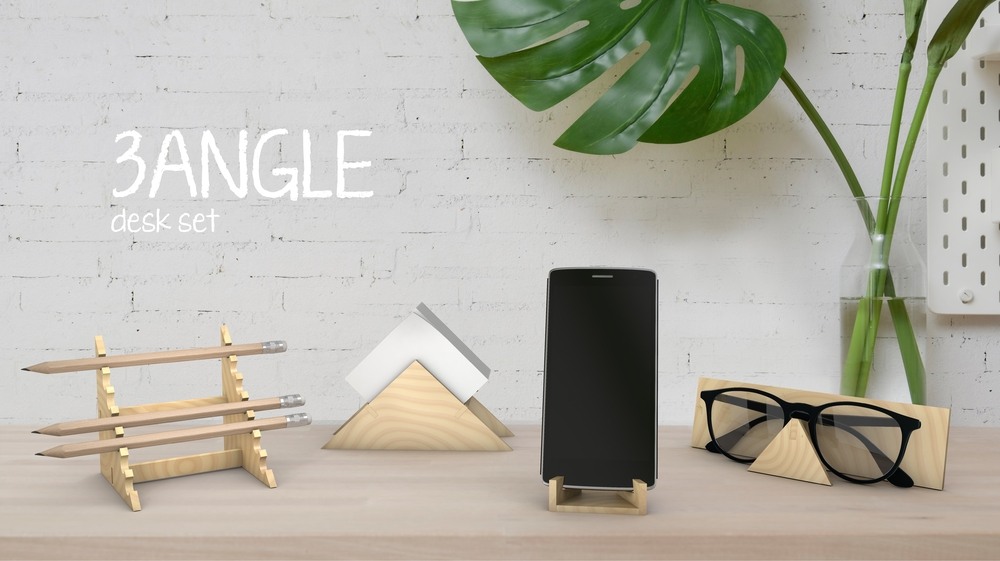 Desk set / 3ANGLE