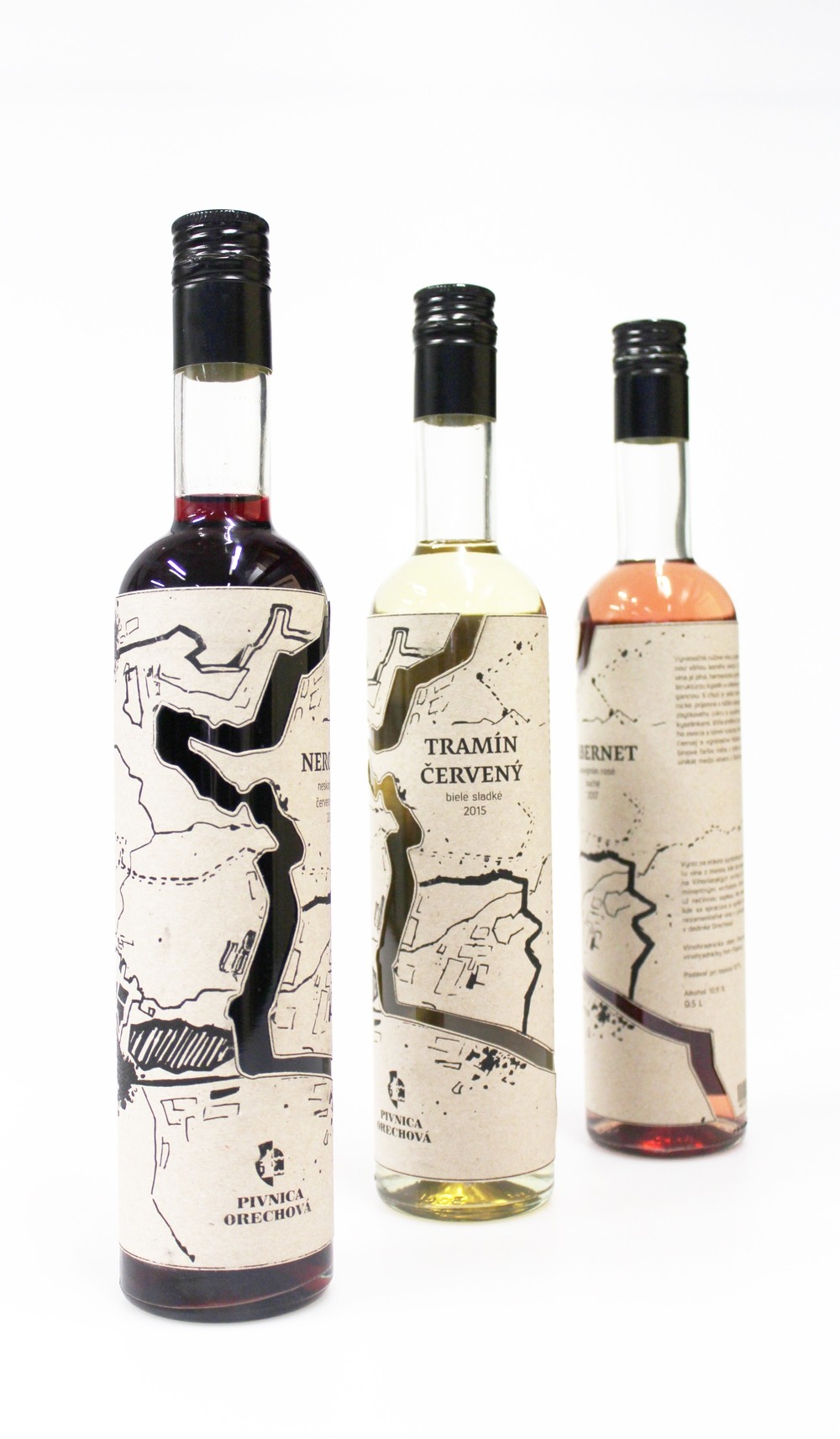 Set etikiet na víno