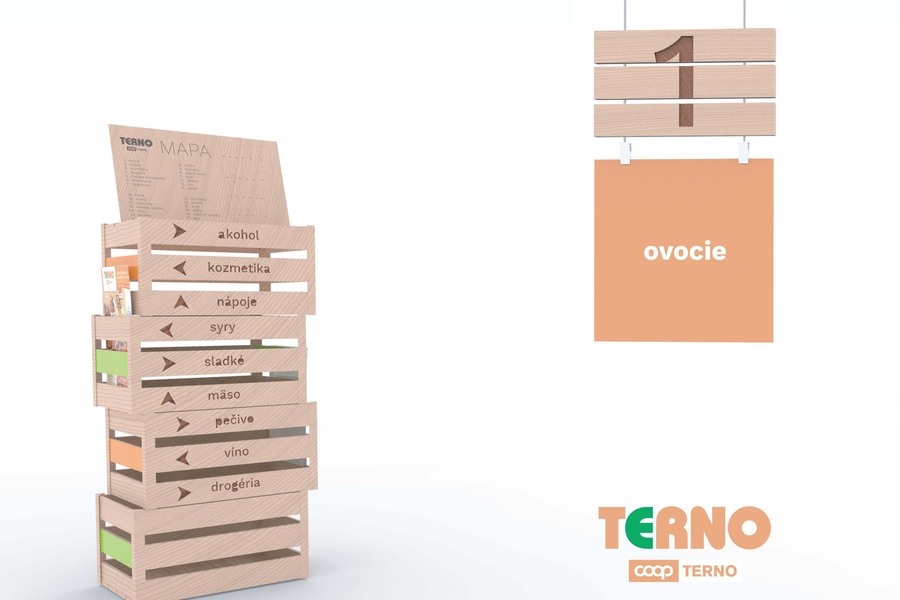 Instore communication - Terno Coop jednota