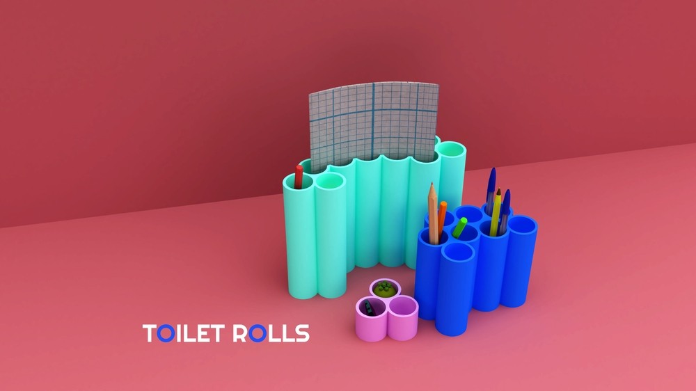 Doplňky na stůl - Toilet rolls