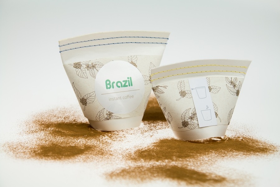Obal na instatní kávu