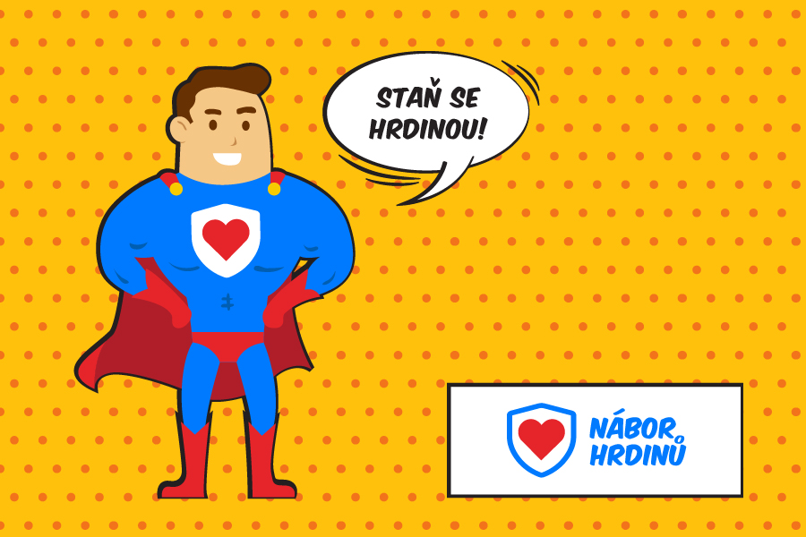 Nábor hrdinů – kampaň na podporu dárcovství kostní dřeně
