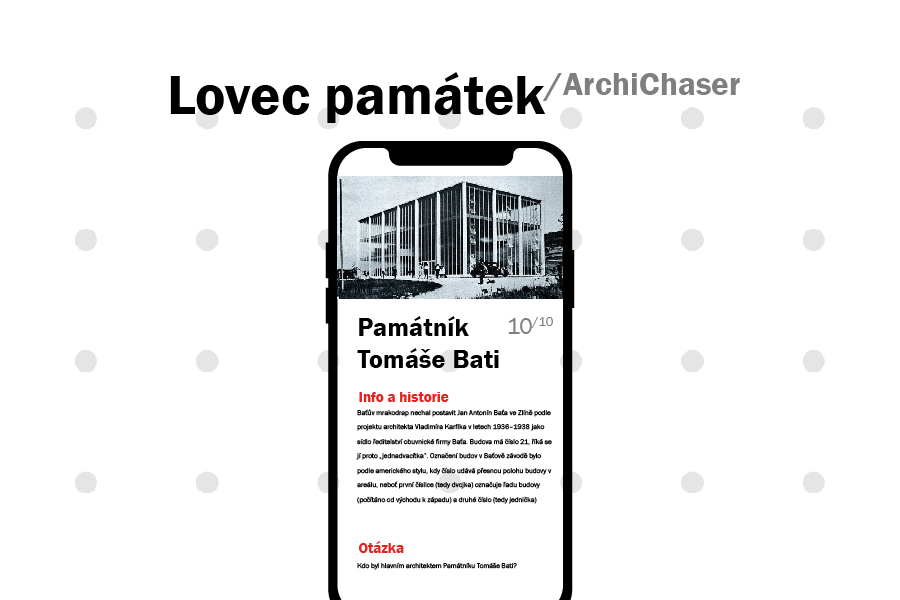 Vizuální koncept - Památník Tomáše Bati