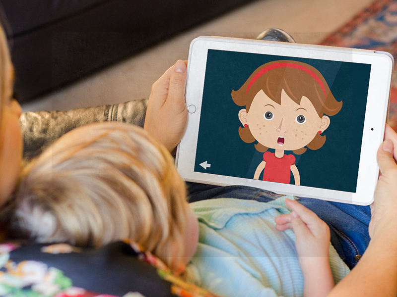 Mobilní aplikace pro mentálně postižené