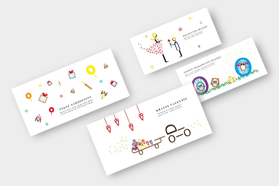 Pohľadnice z písmen