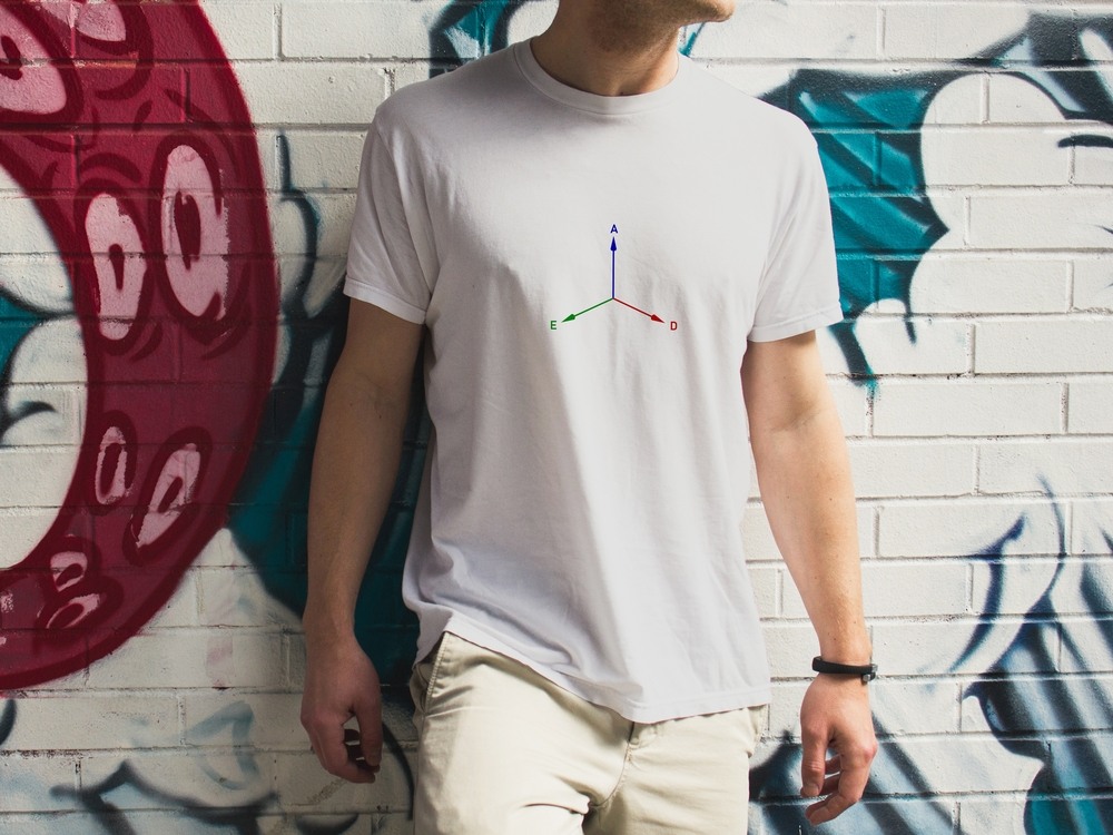 Návrh na potisk trička ADE