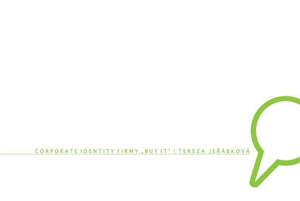 Návrh Corporate identity - "BUY IT"