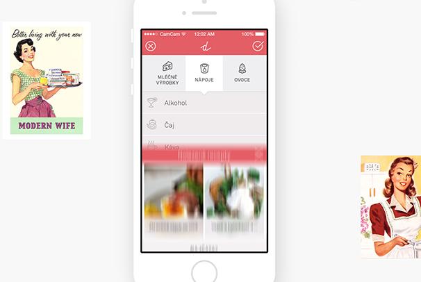 Uživatelské rozhraní mobilní aplikace