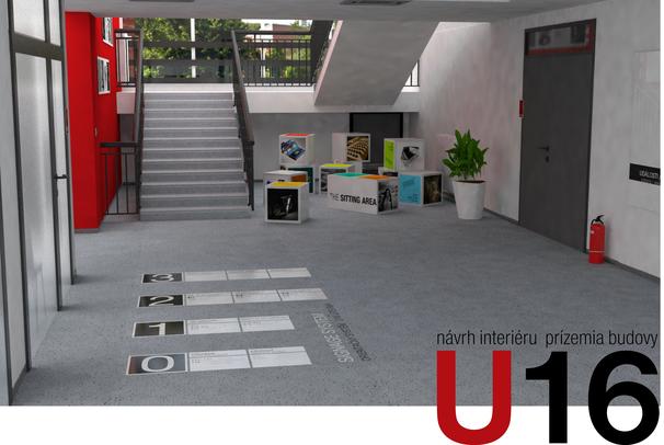 Návrh interiéru budovy U16
