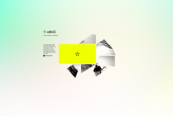 Webová stránka digitálního studia Adbros