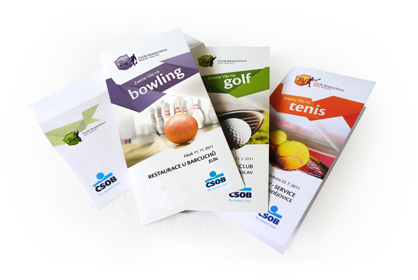 Návrh jednotného vizuálního stylu pro klientské sportovní akce bankovní společnosti ČSOB