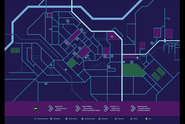 Orientační sytém Uherského Hradiště