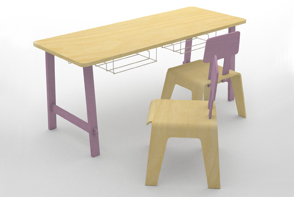 Kolekce nábytku pro první stupeň ZŠ