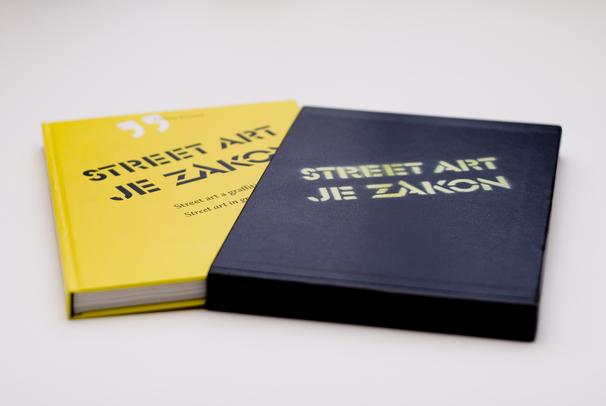 Kniha o street artu v Lublani