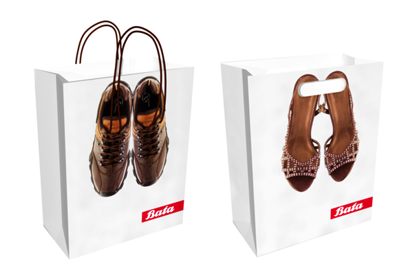 Přenosný prvek pro značku Baťa