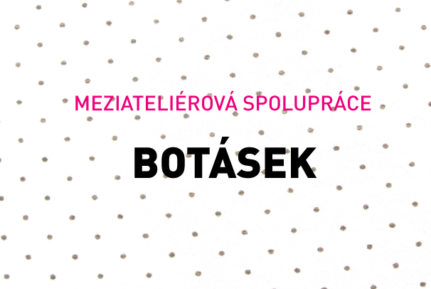 Meziateliérová spolupráce- Obal na papučky Botásek