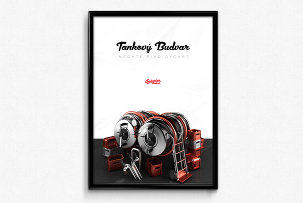 Budweiser - tankové pivo, Popai