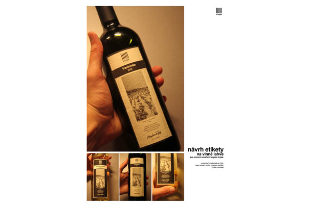 Návrh vinné etikety