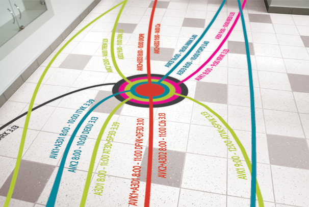 Návrh rozvrhu hodin Ústavu vizuální tvorby UTB