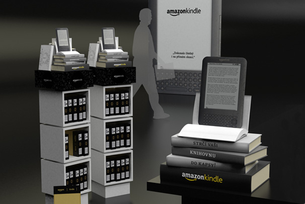 Amazon Kindle: Sada P.O.P. materiálů