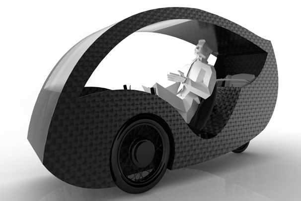 Návrh riešenia velomobilu