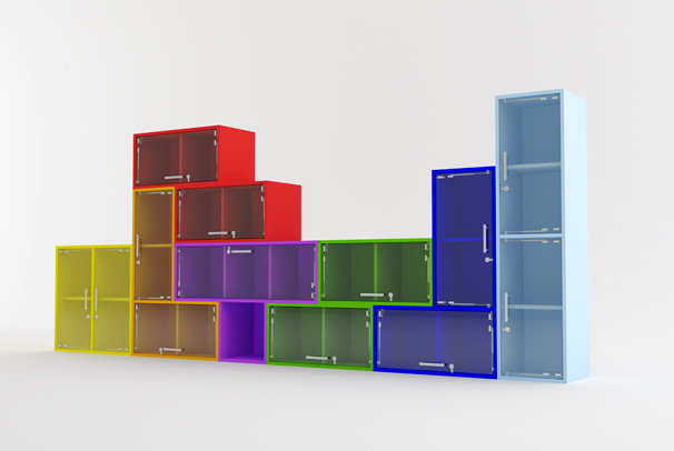Tetris Bookshelf