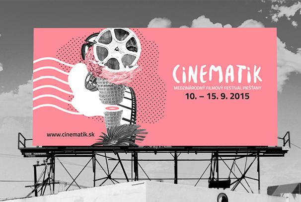 Návrh vizuálnej identity festivalu Cinematik