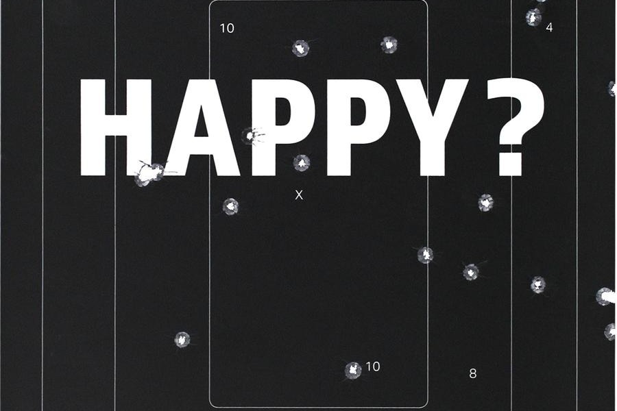 Typo poster - Happiness Culture