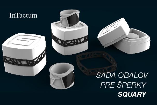 Set obalov pre šperky SQUARY