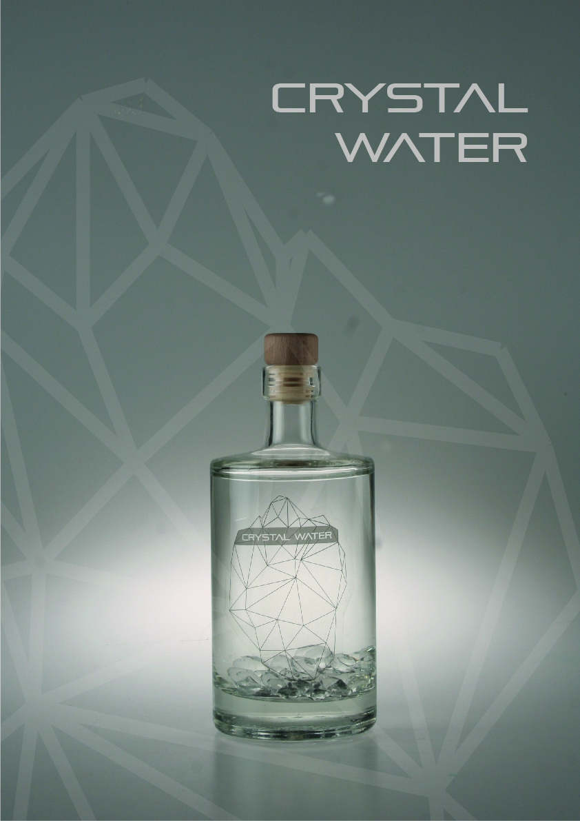 Luxusní etiketa na vodu