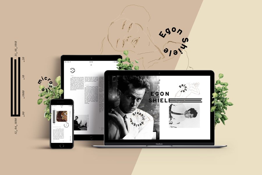 . M I C R O S I T E . E G O N . S H I E L E .