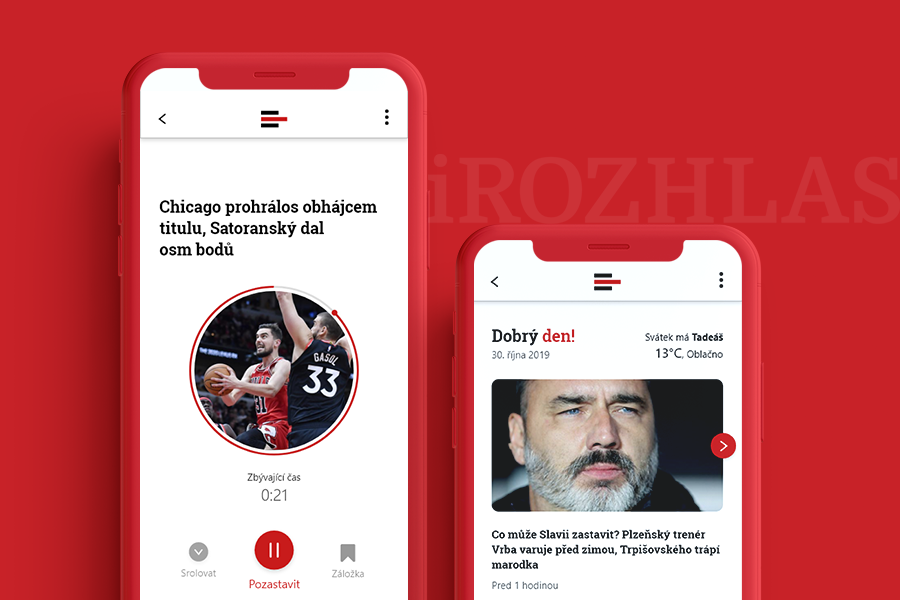 iRozhlas: Mobilná aplikácia