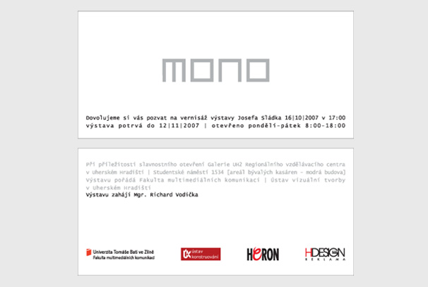 Výstava Mono