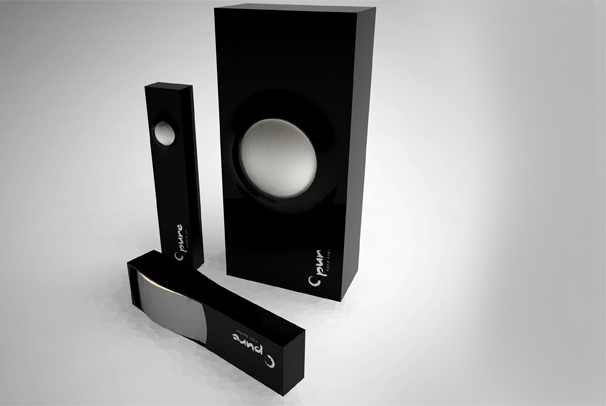 koncept kosmetiky Pure