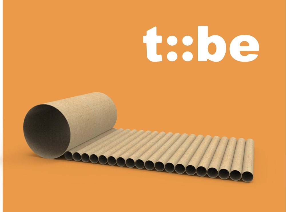 Papírový nábytek - Tube