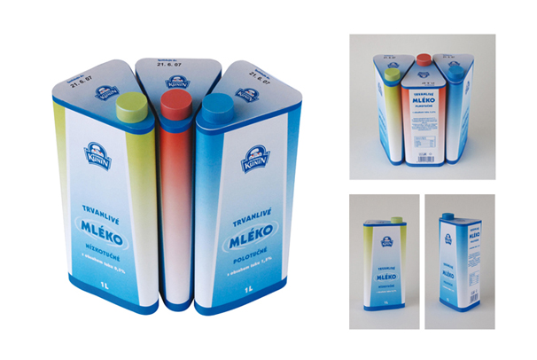 Redesign obalů na trvanlivé mléko