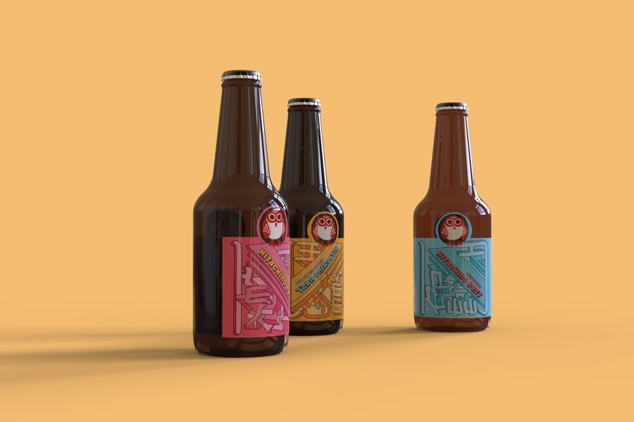Hitachino Nest Beer / re-design etiket
