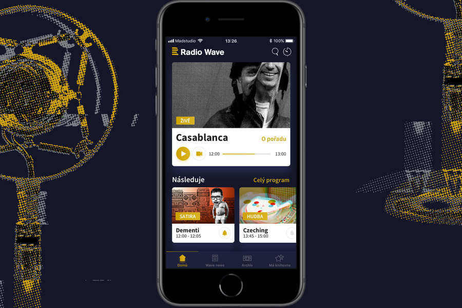 Radio Wave - Mobilní Aplikace