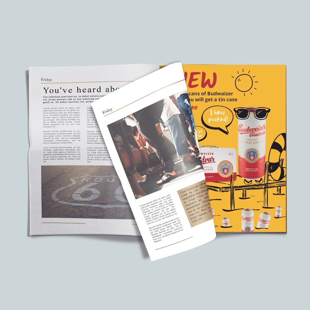 Budweiser Budvar advertisement