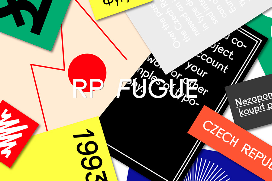 RP Fugue Typeface Minisite